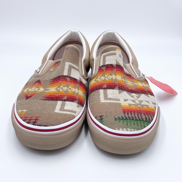 NEW RARE🔥 VANS x Pendleton Slip On Southwestern All Nations Skate Jam Men’s 11 - Picture 4 of 12